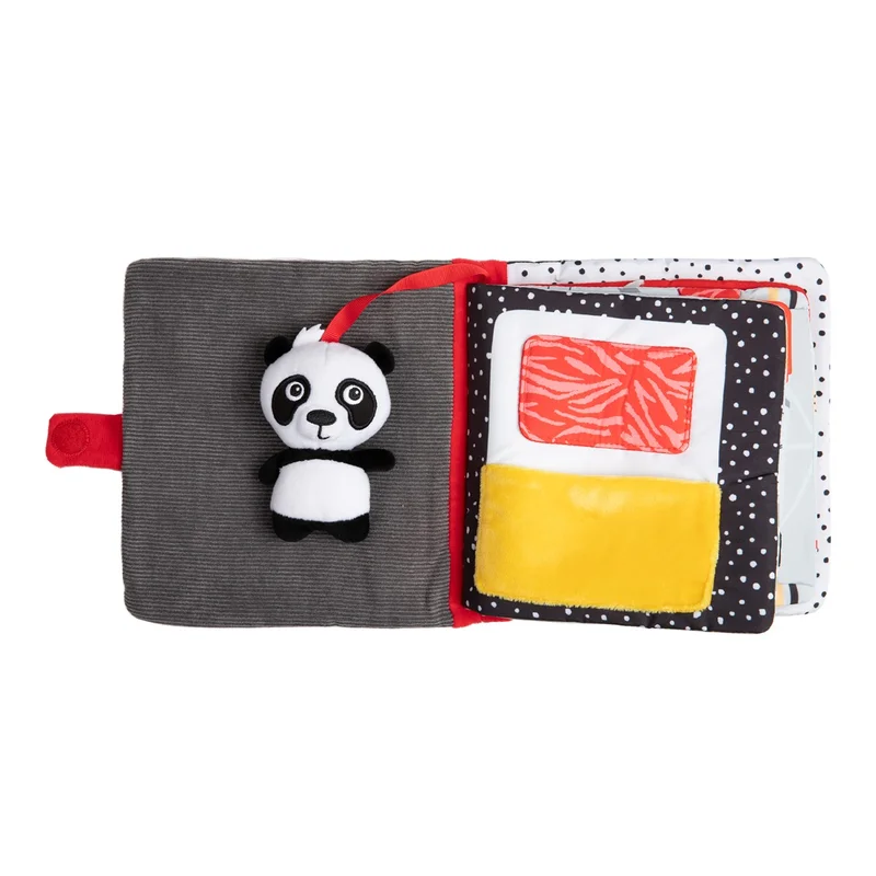 Canpol babies sensoryczna książeczka manipulacyjna BabiesBoo PANDA