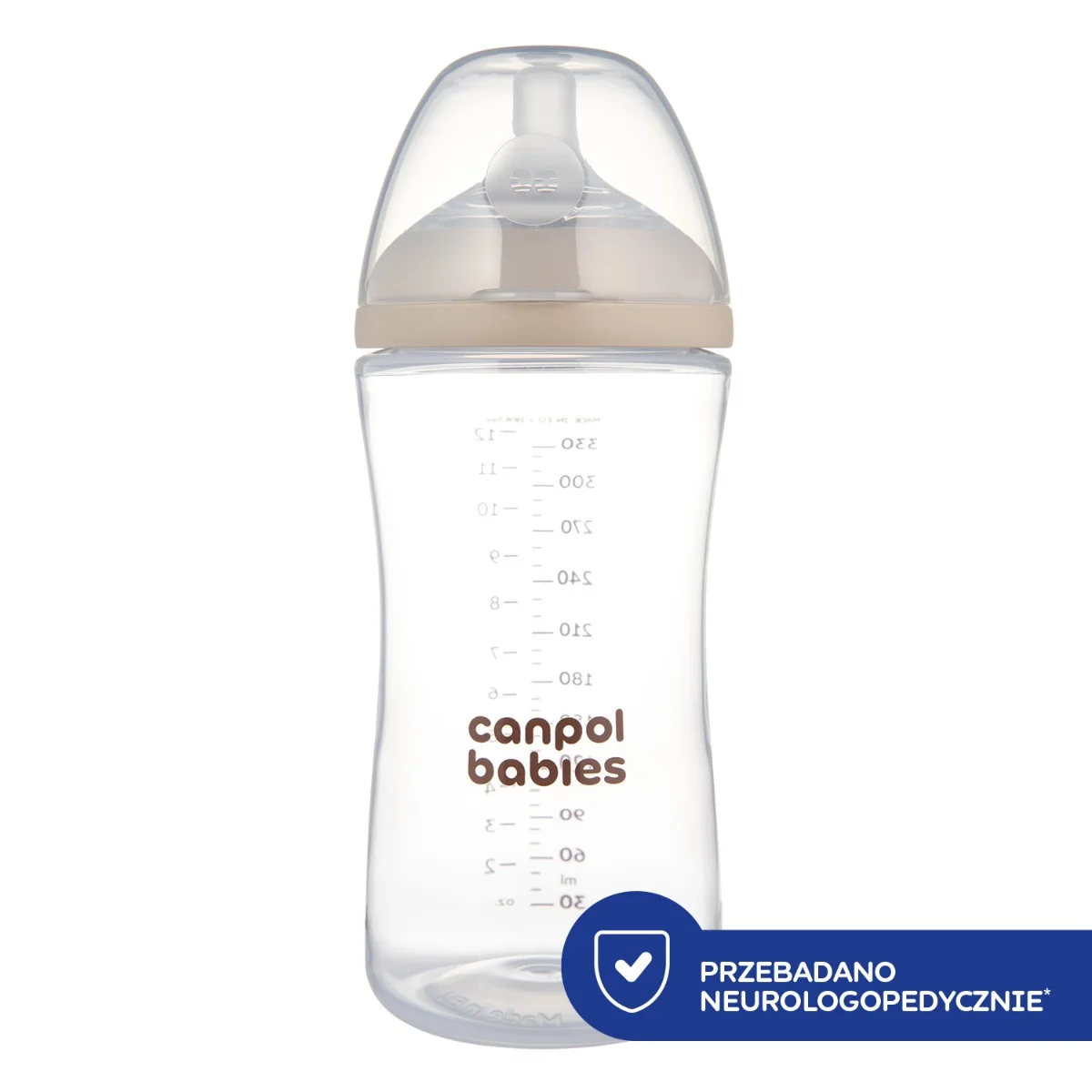 Canpol babies Dwupak Butelka Natural Shape 330 ml​