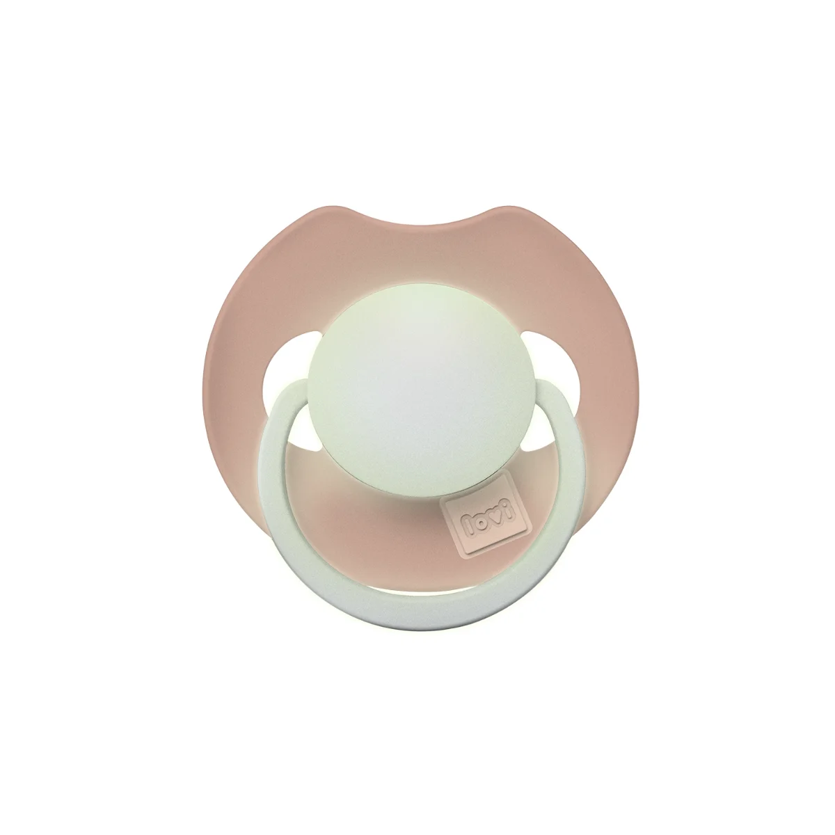 LOVI Prime dynamischer Silikonschnuller 0-6m 1 Stück Blush Glow