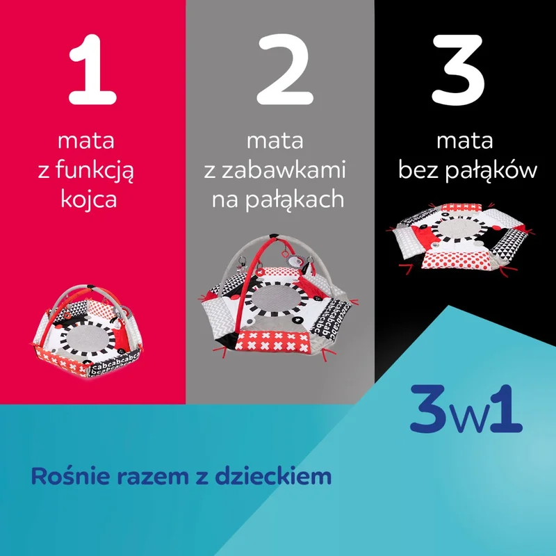 Canpol babies sensoryczna mata do zabawy SENSORY TOYS