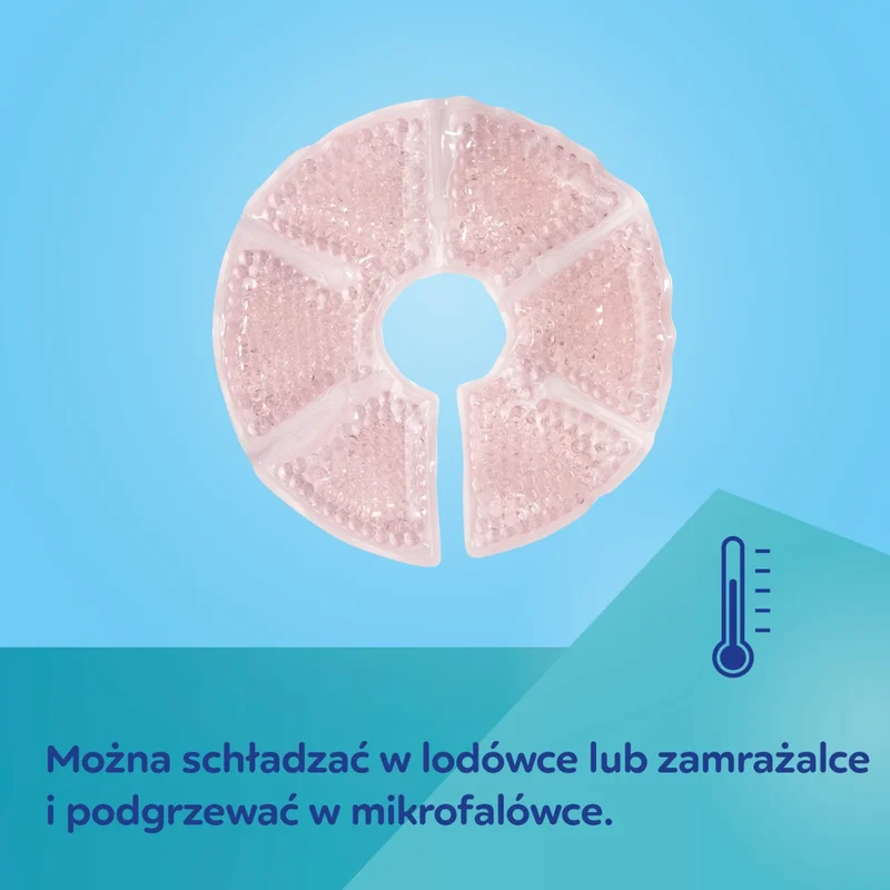 Canpol babies Kompresy żelowe na piersi do terapii ciepłem lub zimnem 2 szt. (WYRÓB MEDYCZNY)