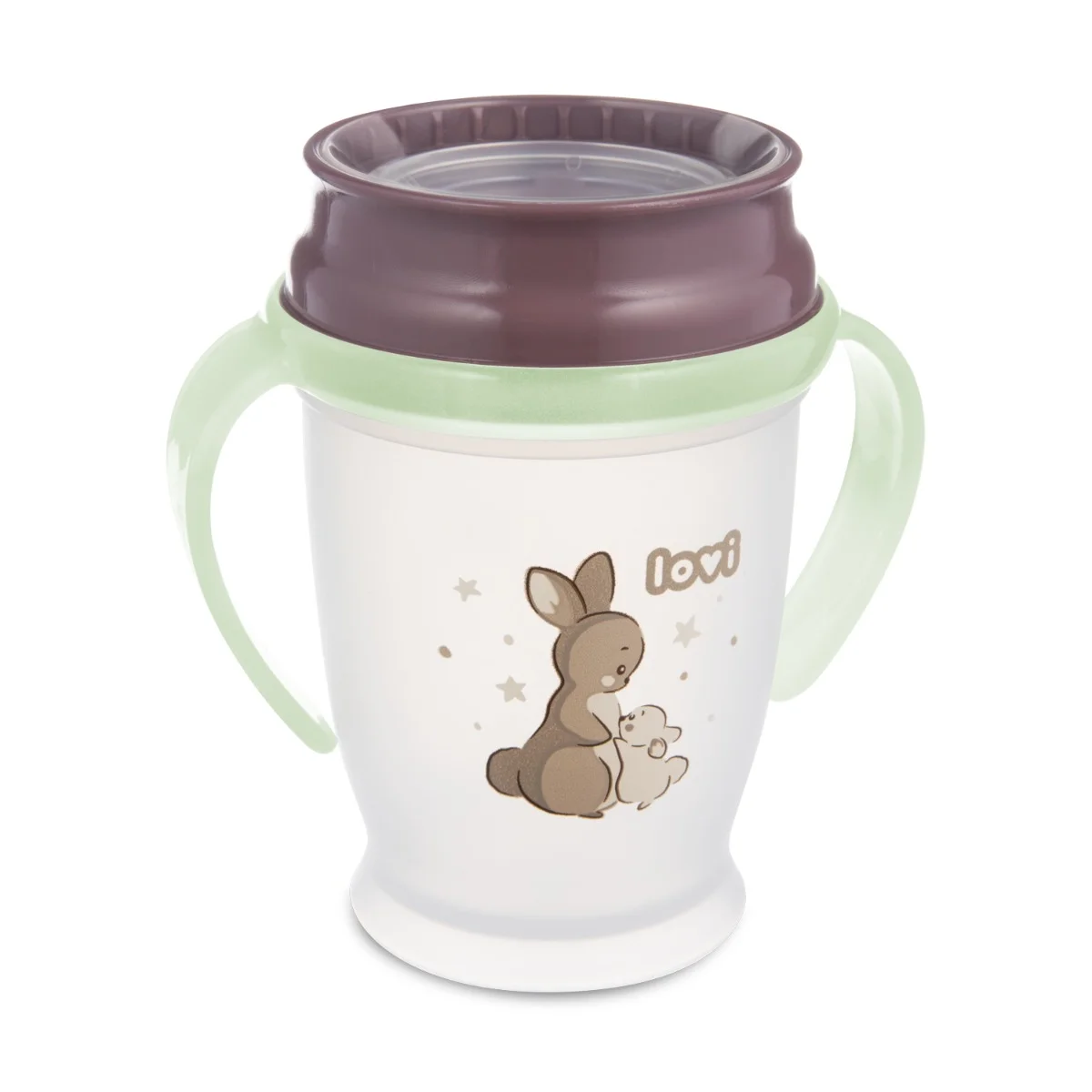 Kubek 360° LOVI 250 ml Night&Day Rabbit