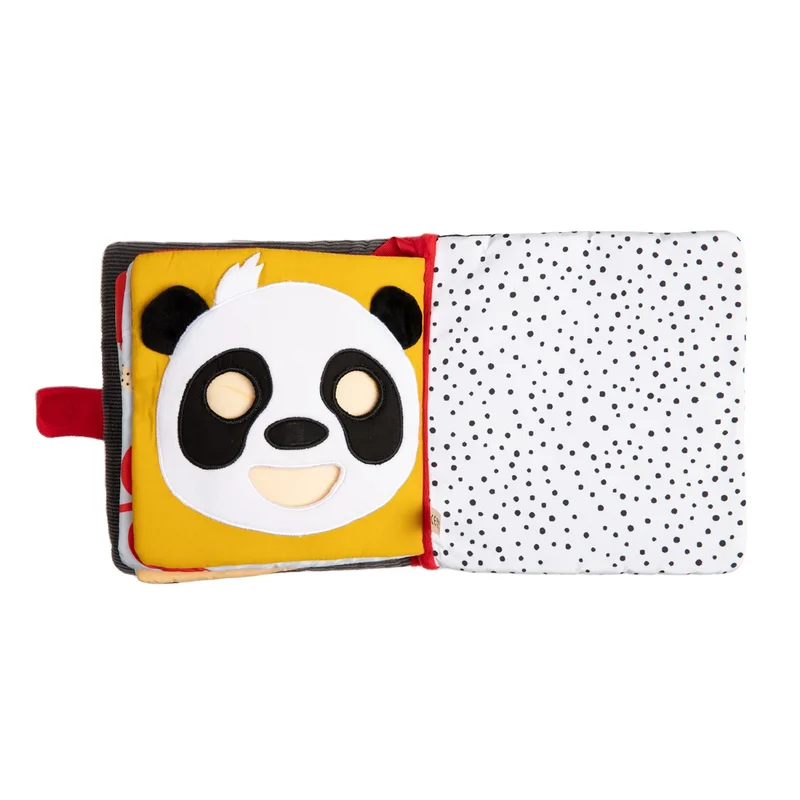 Canpol babies sensoryczna książeczka manipulacyjna BabiesBoo PANDA
