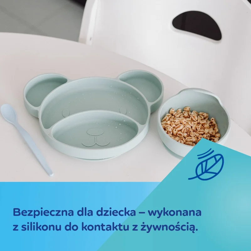 Miseczka silikonowa Canpol babies z przyssawką 330 ml