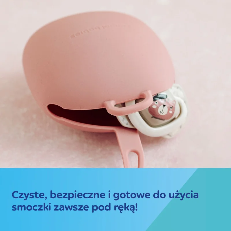 Canpol babies silikonowe etui na smoczki