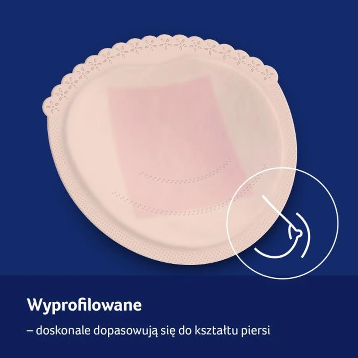 Wkładki laktacyjne antybakteryjne LOVI Discreet Elegance 40 szt. białe