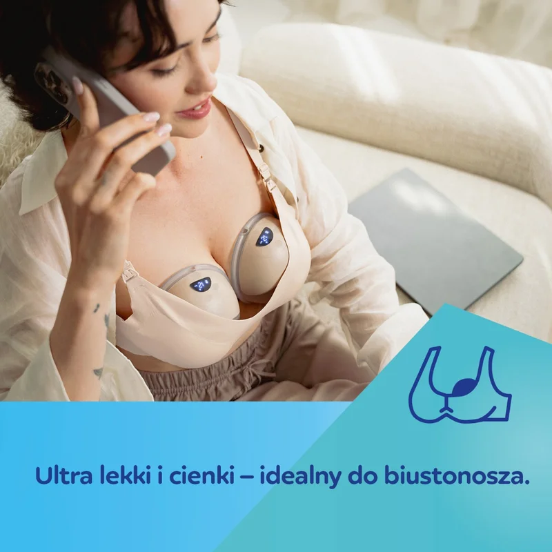 Canpol babies Bezprzewodowy laktator muszlowy Hands-Free 2.0