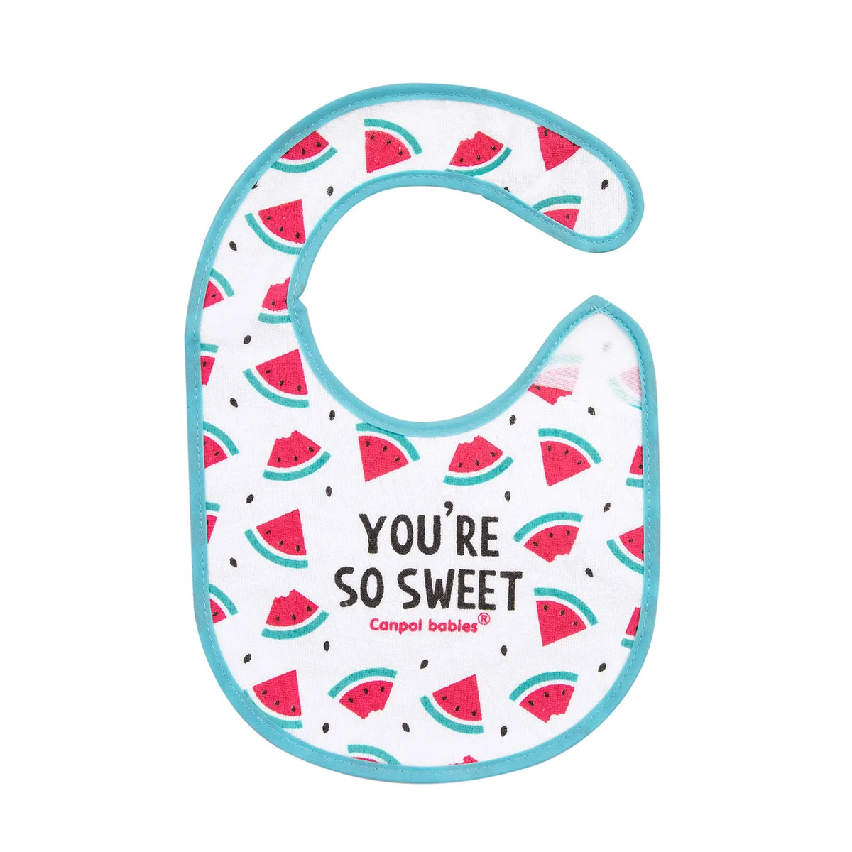 Śliniak Canpol babies nieprzemakalny z frotte SO COOL