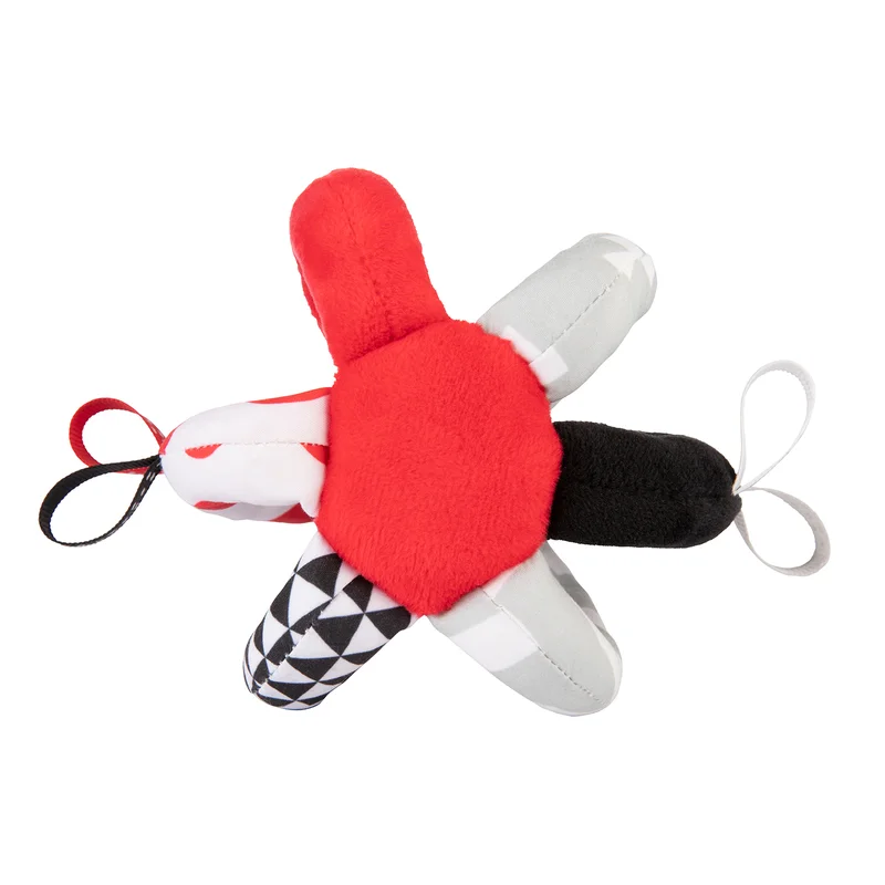 Canpol babies pluszowa piłka kontrastowa SENSORY TOYS