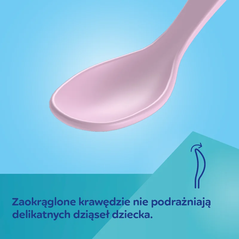 Canpol babies zestaw pierwszych łyżeczek do karmienia 5 szt. dziewcz.​