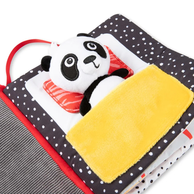 Canpol babies sensoryczna książeczka manipulacyjna BabiesBoo PANDA