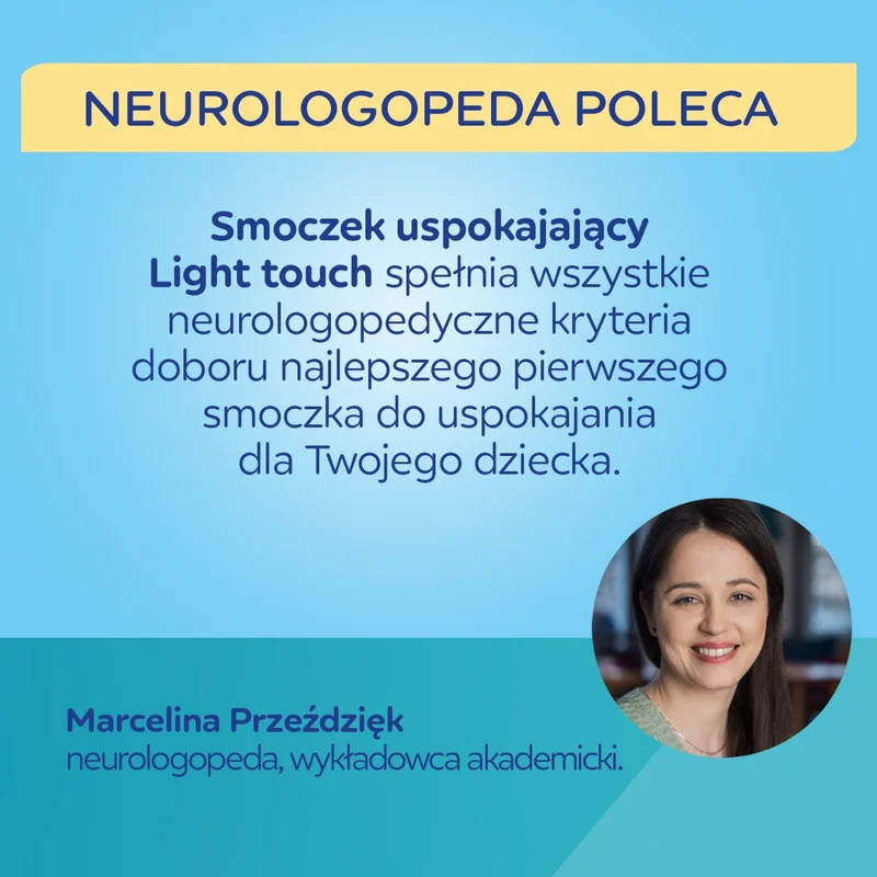 Canpol babies Smoczek silikonowy Light touch 0-6m symetryczny GOOSE 2 szt.