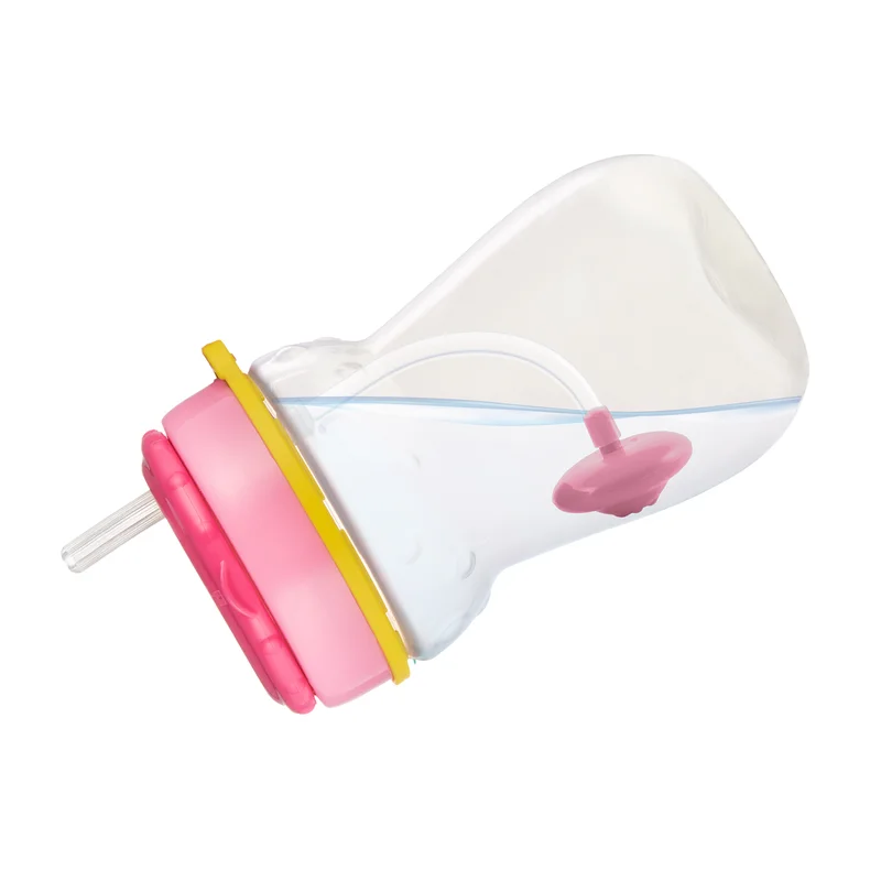 Canpol babies Bidon ze składaną rurką silikonową z odważnikiem 350ml KOTEK