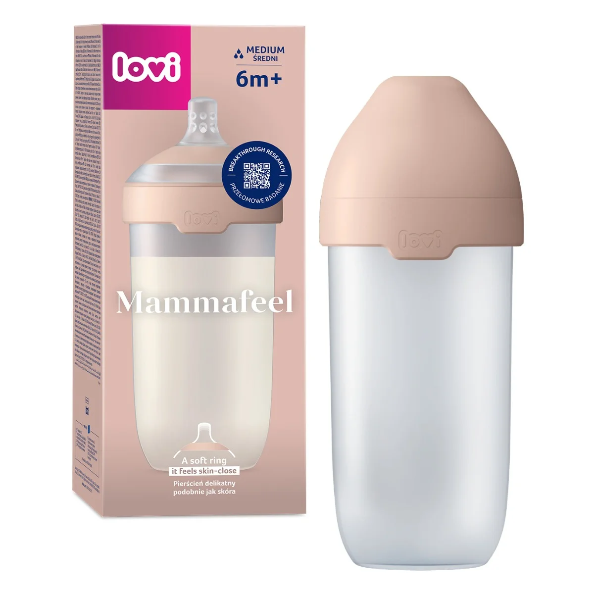 Butelka LOVI Mammafeel 330 ml