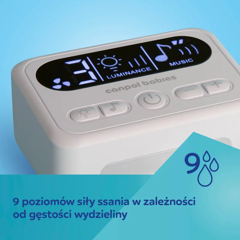 Canpol babies Elektryczny aspirator do nosa dla niemowląt i dzieci Noseo