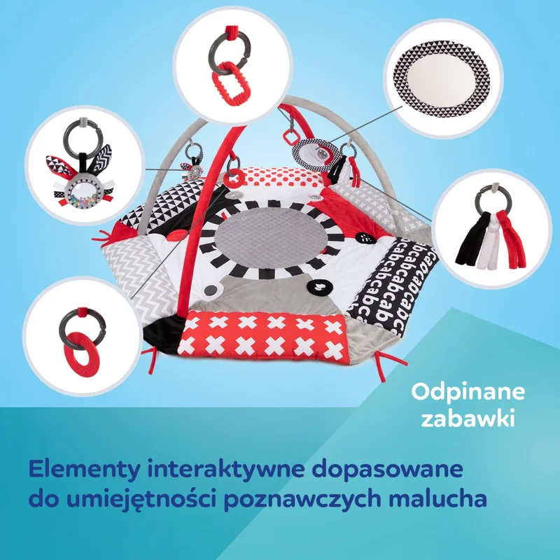 Canpol babies sensoryczna mata do zabawy SENSORY TOYS