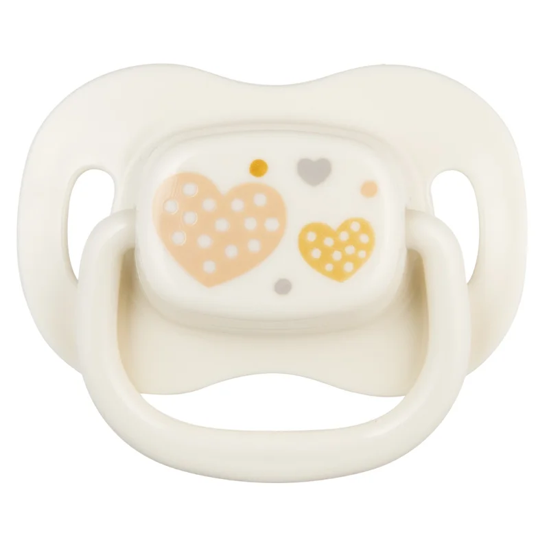 Canpol babies Smoczek uspokajający silik. symetryczny 6-18m NEWBORN BABY beżowy