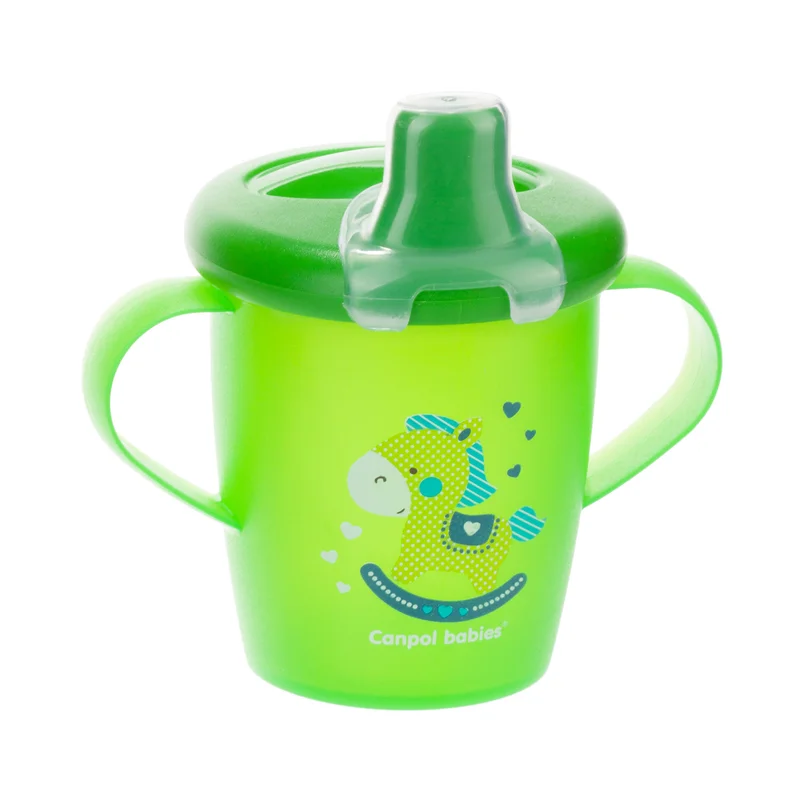 Kubek niekapek Canpol babies twardy 250 ml TOYS