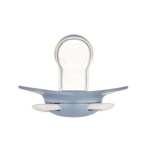 Canpol babies Smoczek silikonowy Light touch 18m+ symetryczny PURE COLOR 2 szt.