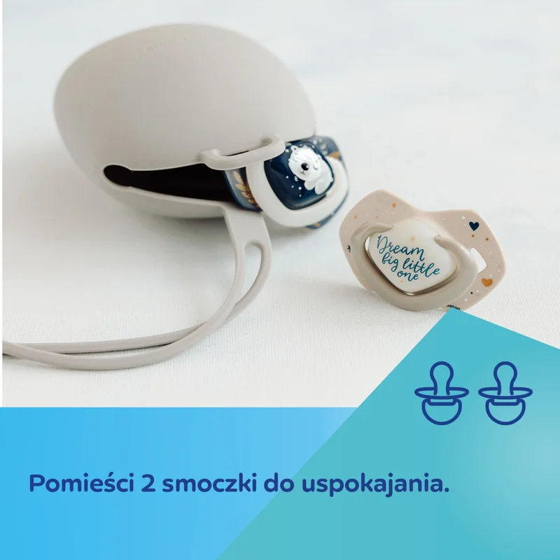 Canpol babies silikonowe etui na smoczki