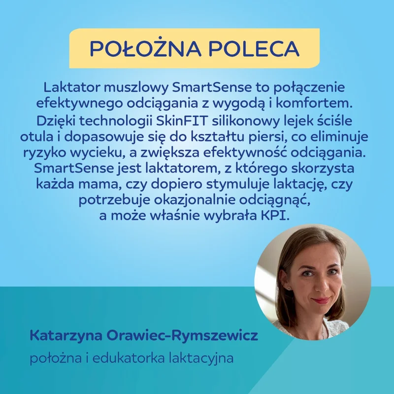 Canpol babies Inteligentny laktator muszlowy SmartSense z aplikacją