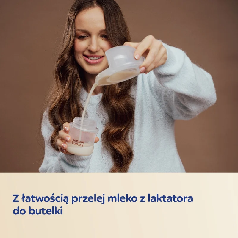 Canpol babies Butelka Natural Shape ze smoczkiem dwustrefowym 150 ml
