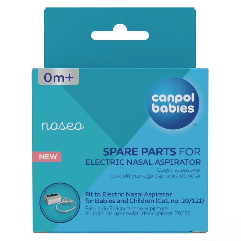Canpol babies Części zapasowe do elektrycznego aspiratora do nosa​