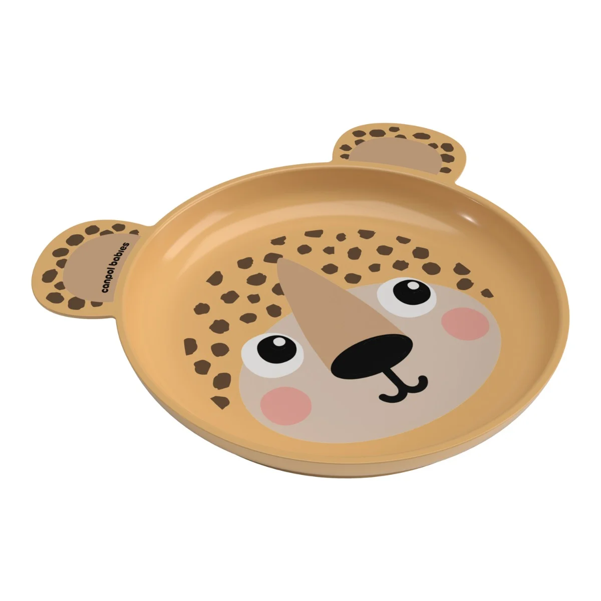 Canpol babies Talerzyk z uszami 19 cm BabiesBoo żółty