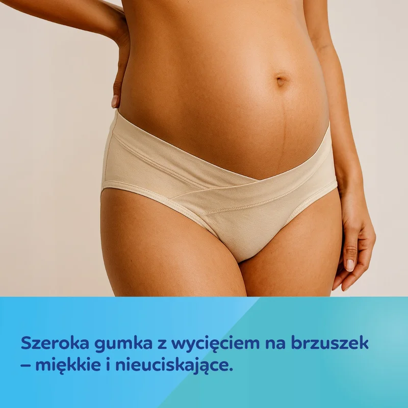 Canpol babies Majtki ciążowe pod brzuch MumFIT rozmiar S/M 2 szt.