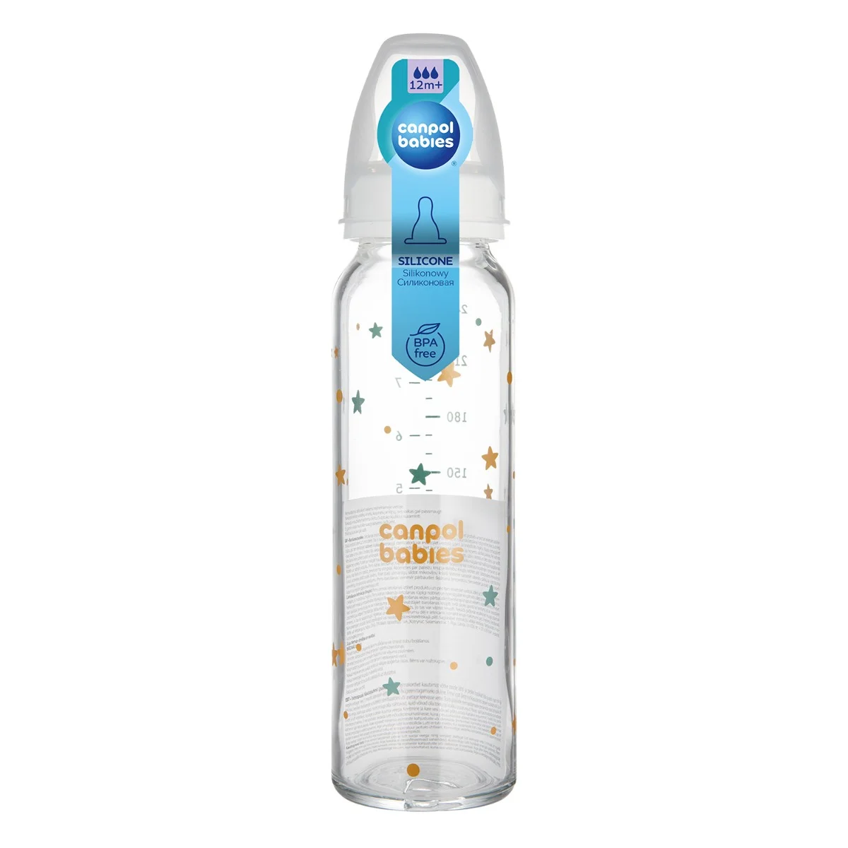 Butelka szklana wąska Canpol babies 240 ml
