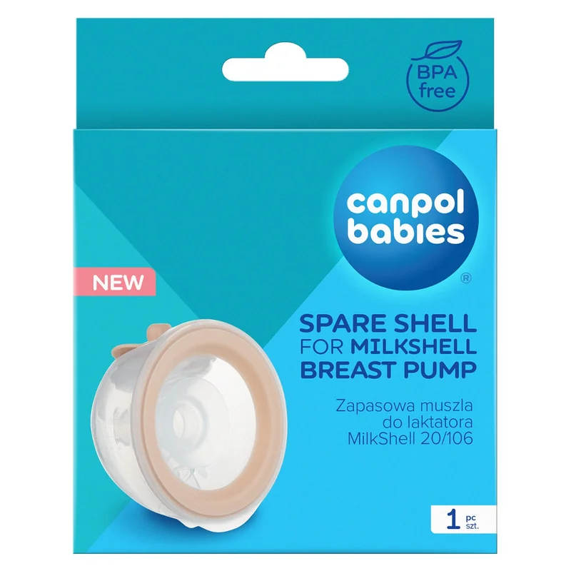 Canpol babies Muszla zapasowa do laktatora MilkShell