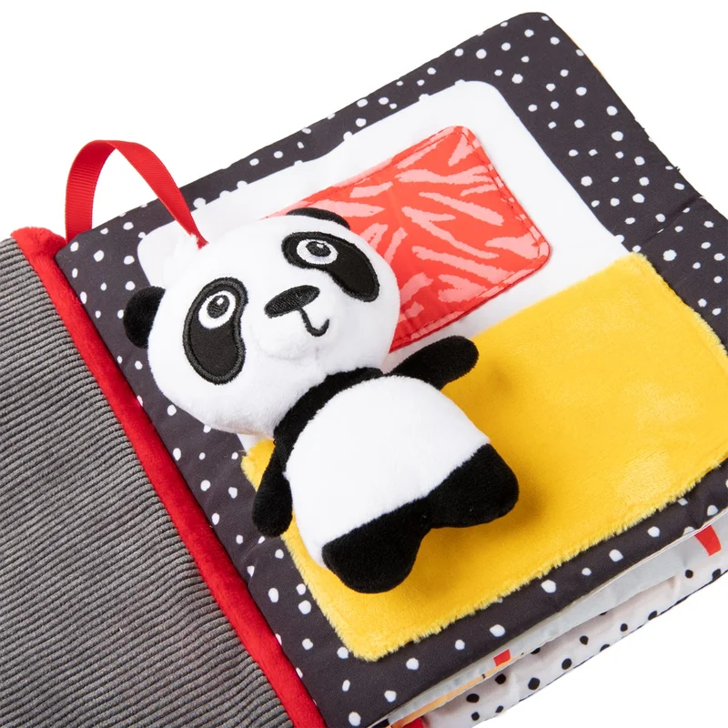 Canpol babies sensoryczna książeczka manipulacyjna BabiesBoo PANDA