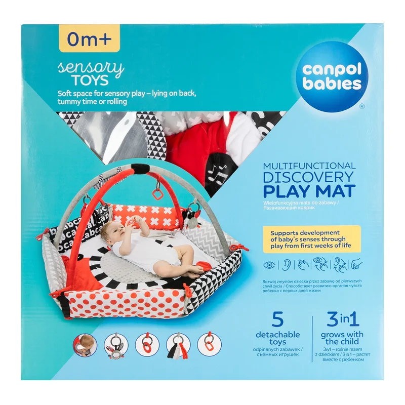 Canpol babies sensoryczna mata do zabawy SENSORY TOYS