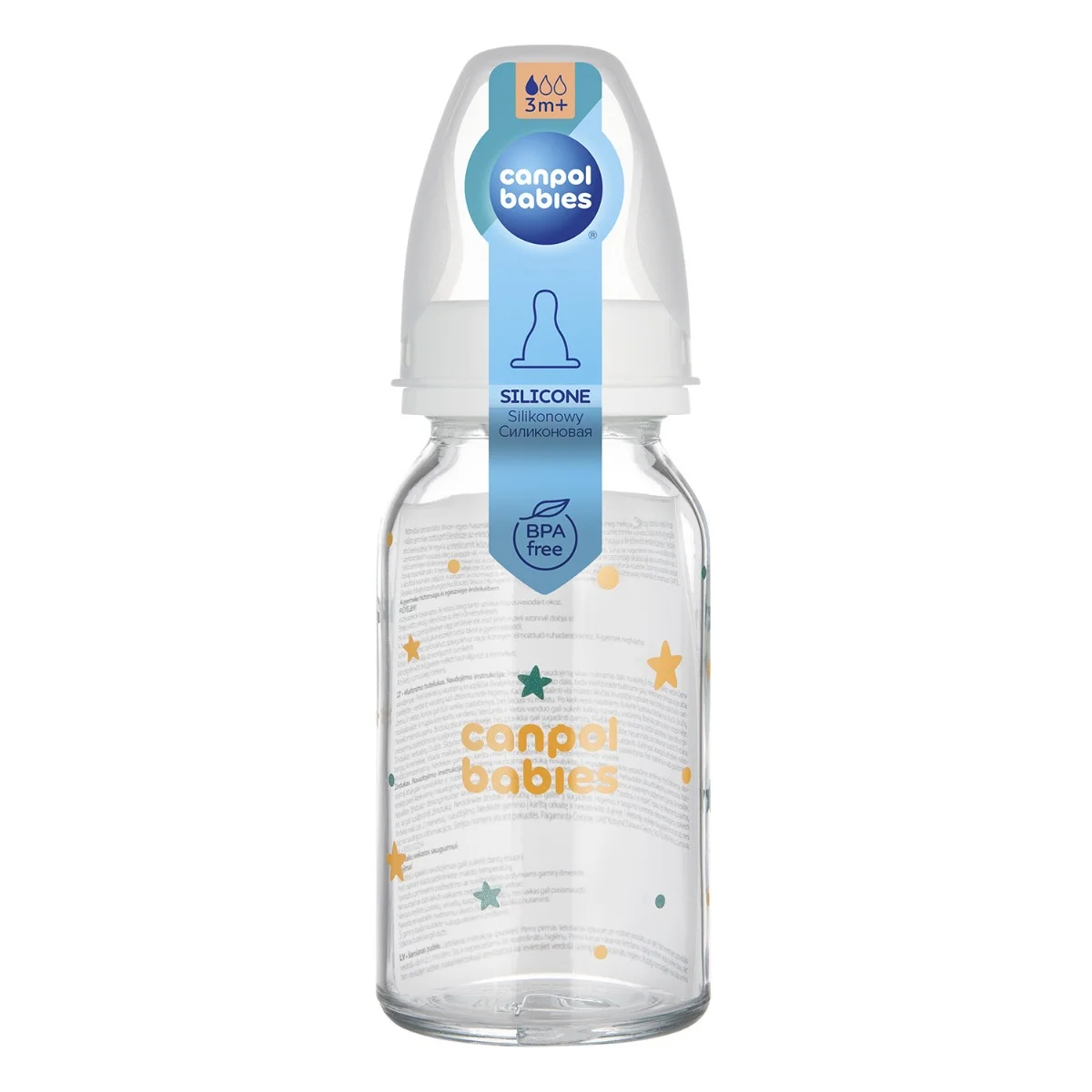 Butelka szklana wąska Canpol babies 120 ml