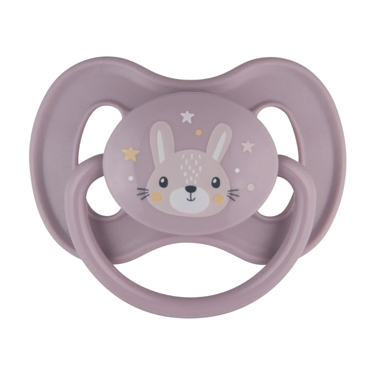 Canpol babies smoczek uspokajający kauczuk 0-6m okrągły CUTE ANIMALS