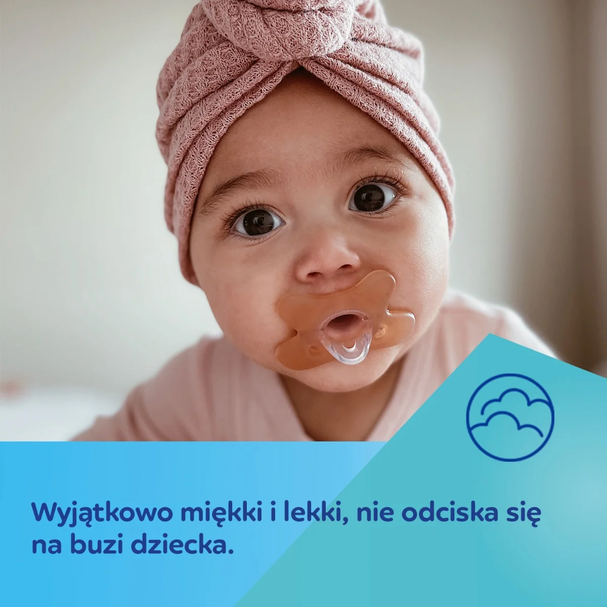 Canpol babies smoczek 100% silikonowy 0-6m symetryczny 1 szt.