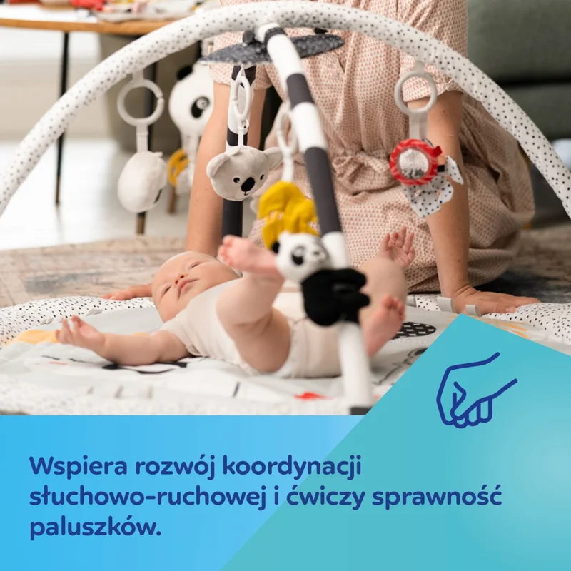Canpol babies sensoryczna mata edukacyjna z lusterkiem BabiesBoo