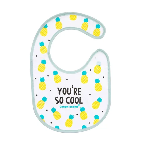 Śliniak Canpol babies nieprzemakalny z frotte SO COOL