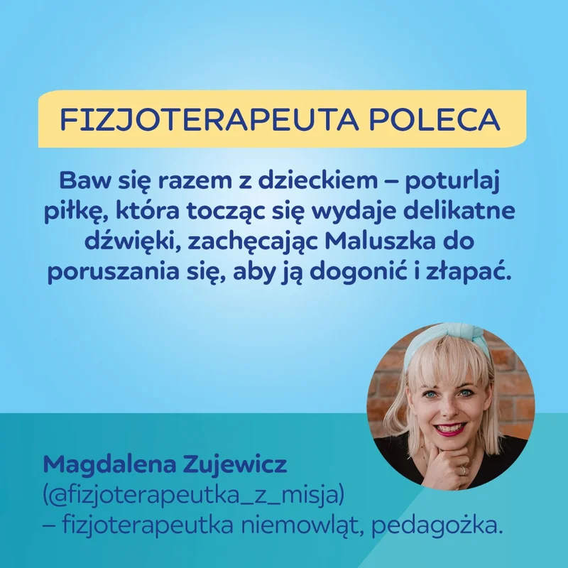 Canpol babies sensoryczna piłka z grzechotką i piszczkiem BabiesBoo