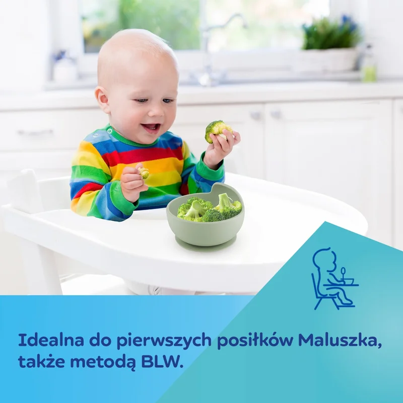 Miseczka silikonowa Canpol babies z przyssawką 330 ml