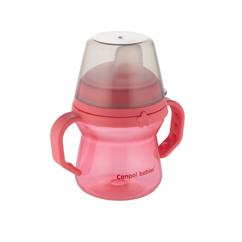 Canpol babies kubek z silikonowym ustnikiem FirstCup 150ml