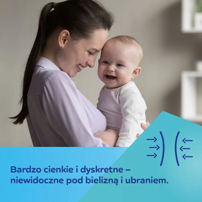 Canpol babies Oddychające ultrachłonne wkładki laktacyjne 3D 60 szt. czarne