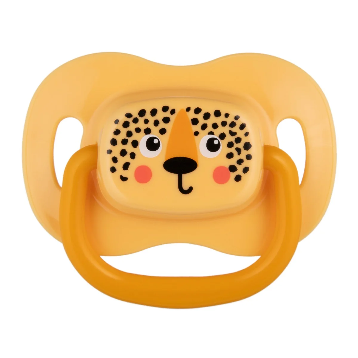 Canpol babies Smoczek usp. silikonowy 0-6m symetryczny BabiesBoo 2 szt. pomarańczowe