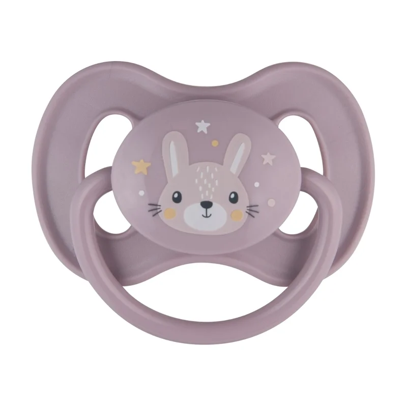 Canpol babies smoczek uspokajający kauczuk 0-6m okrągły CUTE ANIMALS