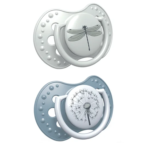 Smoczek silikonowy dynamiczny LOVI 2 szt. Botanic Boy