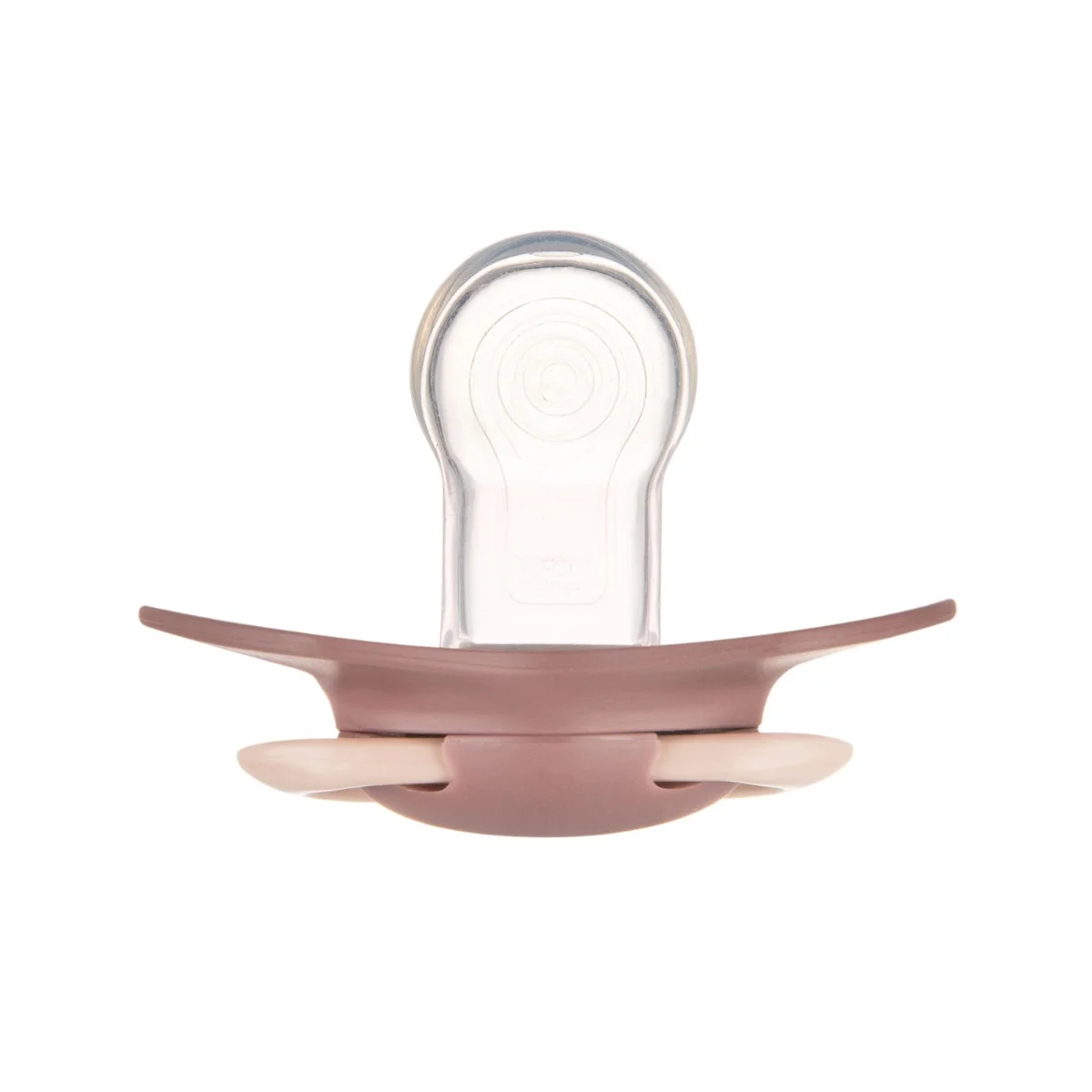 Canpol babies Smoczek silikonowy Light touch 18m+ symetryczny PURE COLOR 2 szt.