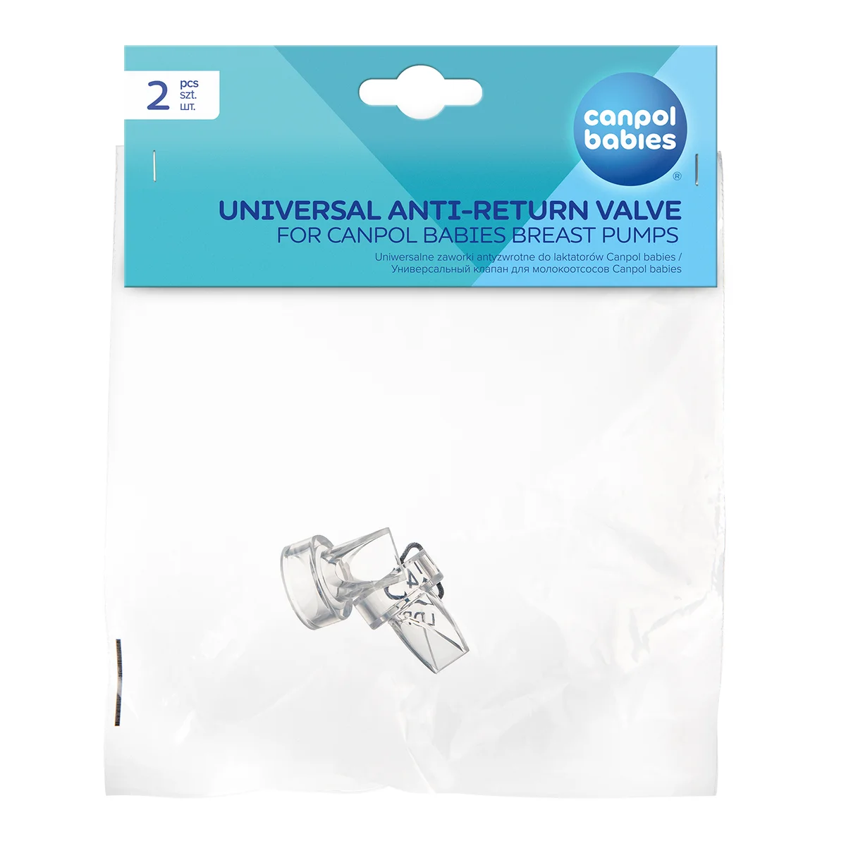 Canpol babies zapasowe zaworki antyzwrotne do laktatorów