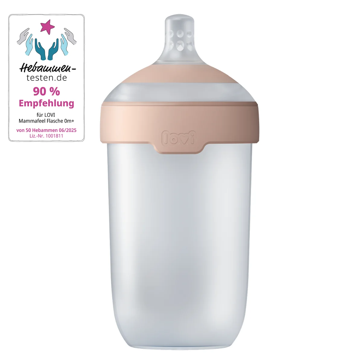 Butelka LOVI Mammafeel 250 ml