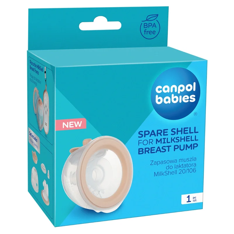 Canpol babies Muszla zapasowa do laktatora MilkShell