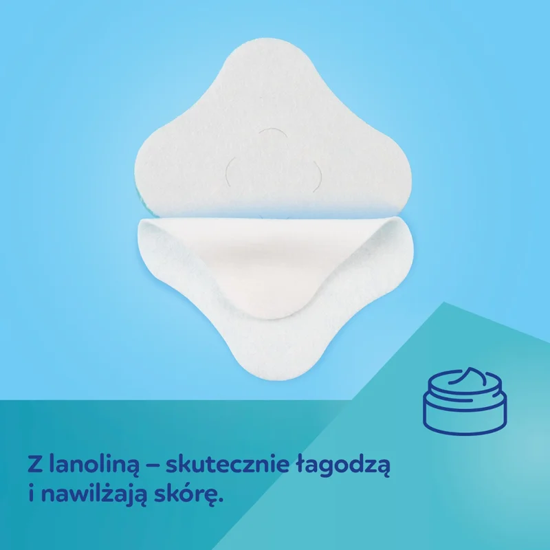 Canpol babies Kojące wkładki hydrożelowe na piersi z lanoliną 8 szt.​ (WYRÓB MEDYCZNY)
